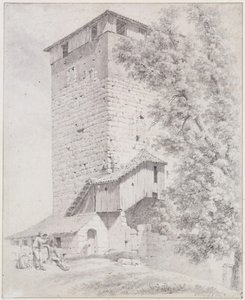 Az ötszögletű torony Nürnbergben alkotó: Johann Christoph Erhard