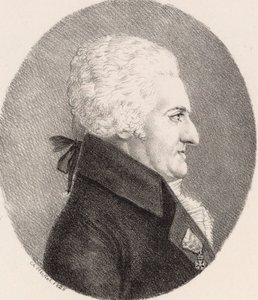 Pierre-Alexandre Monsigny zeneszerző portréja 1729-1817, 1826. alkotó: Johann Christoph Heckel