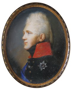 I. Sándor császár portréja 1777-1825, 1805 alkotó: Johann Dominik Bossi