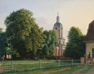 Templom a Buch-kastély parkjában