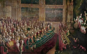Il Parnasso Confuso Opera Christoph Willibald Gluck ... (olaj, vászon) alkotó: Johann Franz Greipel