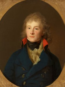 Lajos Ferdinánd porosz herceg portréja alkotó: Johann Friedrich August Tischbein