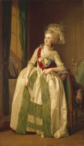 Natalya Vladimirovna Saltykova hercegnők portréja, 1780-as évek alkotó: Johann Friedrich August Tischbein