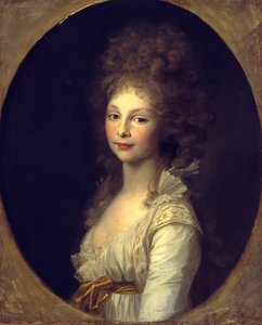 Friderika porosz hercegnő alkotó: Johann Friedrich August Tischbein