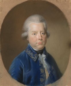 V. Vilmos, Orange hercege, 1789 (pasztell pergamen)