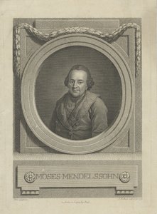 Mendelssohn Moses portréja 1729-1786, 1772.