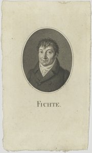 Johann Gottlieb Fichte portréja 1762-1814, 1812.