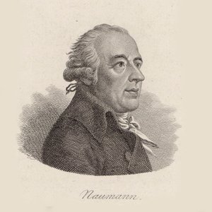 Johann Gottlieb Naumann zeneszerző portréja 1741-1801.