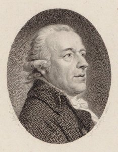 Johann Gottlieb Naumann zeneszerző portréja 1741-1801, 1804.
