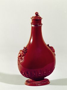 Pilgrim palack, Meissen, 1710 körül vörös kőedény