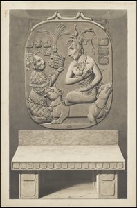 Waldeck eredeti mezoamerikai műalkotásainak gyűjteménye, 13/22. doboz alkotó: Johann Friedrich Maximilian von Waldeck