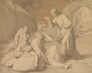 Krisztus a Getszemáni kertben, 1848.
