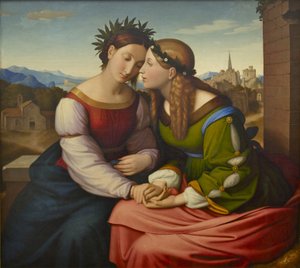 Italia és Germania Sulamith és Mary, 1828