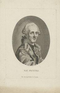 Niccolò Piccinni zeneszerző portréja 1728-1800, kb. 1790.