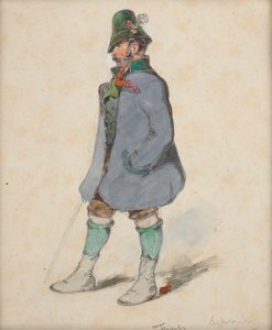 Farmer Berchtesgadner jelmezben