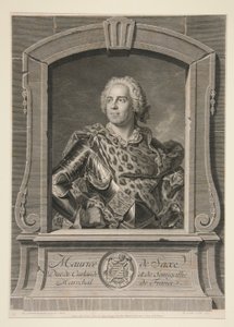 Maurice Szászország, Curland és Semigallia hercege, Franciaország marsallja