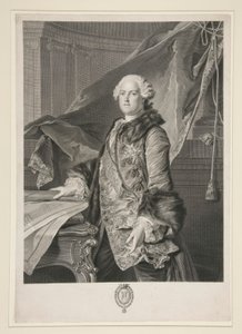 Abel Francois Poisson de Vandi?res, Marigny márquess (1727-1781) portréja