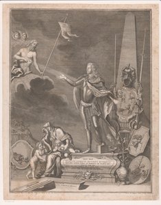 Heinrich II von Reuss-Obergreiz emlékműve alkotó: Johann Georg Wolffgang