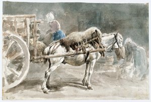 Zabot evő igásló alkotó: Johann Georg von Dillis