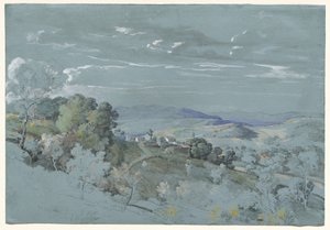 Umbria dombjai Perugia közelében, 18301832.