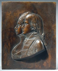 Frigyes Vilmos III. mint koronaherceg feleségével, Luise von Mecklenburg-Strelitzzel