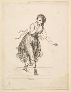 Woman Alone, a The Dancing Pair Vigano.n.d. sorozatból.