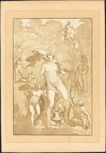 Vénusz alkotó: Johann Gottlieb Prestel after Jacopo Ligozzi