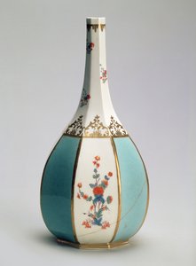 Lombik, japán szaké üveg formájú, a meisseni gyár számára, 1725 körül (porcelán)