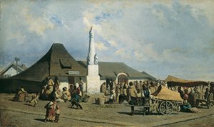 Szolnoki piactér alkotó: Johann Gualbert Raffalt