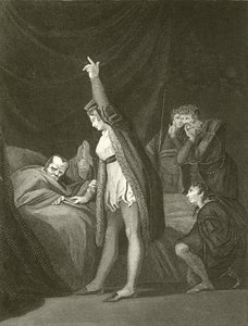 Beaufort bíboros halála alkotó: Johann Heinrich Füssli