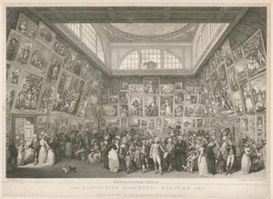 A Királyi Akadémia kiállítása 1787