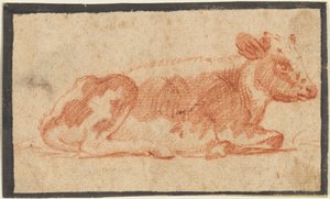 Tehén, 1600-as évek második fele. alkotó: Johann Heinrich Roos