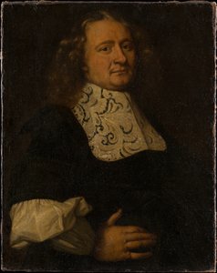 Férfi portréja alkotó: Johann Heinrich Roos
