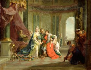 Anthony, halálosan megsebesült, Kleopátrával, 1797-99 körül