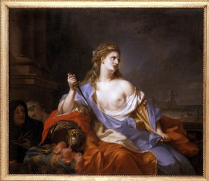 Dido a máglyán, 1775