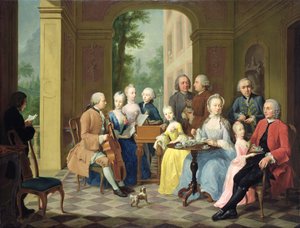 A Timmermann család portréja, 1758