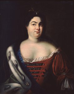 I. Katalin császárné portréja 1684-1727, 18. század eleje.