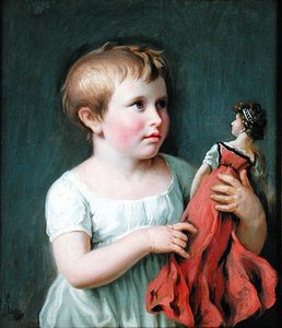 Cornelia Wilhelmine Amsinck, Burgermeister Dammert leendő feleségének (1800-61) gyermekportréja