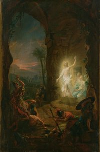 A feltámadás, 1763 alkotó: Johann Heinrich Wilhelm Tischbein