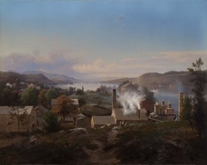 Poughkeepsie vasmű (Bech kemence), 1856 alkotó: Johann Herman Carmiencke