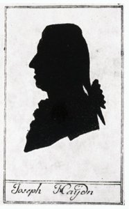 Joseph Haydn zeneszerző alkotó: Johann Hieronymus Loeschenkohl