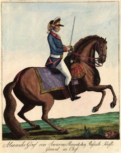 Generalissimo tábornagy Alekszandr Szuvorov herceg 1729-1800, c. 1790.