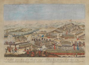 Az orosz és az oszmán seregek közötti incidens Galatiban 1789. április 20-án.