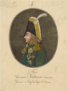 Mihail Kutuzov tábornagy herceg portréja 1745-1813, c. 1790.