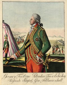 Grigorij Alekszandrovics Potyomkin herceg 1739-1791, c. 1790.