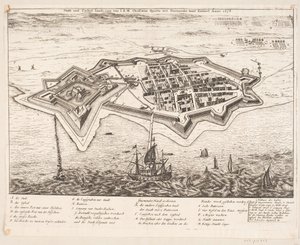 A várost és a Castel Landskront I.K.M. Cristiano Quinto Anno meghódította 1676-ban