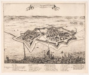 A várost és a Castel Landskront I.K.M. Cristiano Quinto Anno meghódította 1676-ban