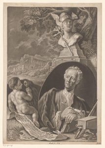 Joachim Franz Beich portréja 80 évesen alkotó: Johann Jacob Haid