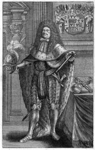 Frigyes Vilmos 1620-1688, brandenburgi választófejedelem, Poroszország hercegének portréja, 1683 alkotó: Johann Jakob Vogel