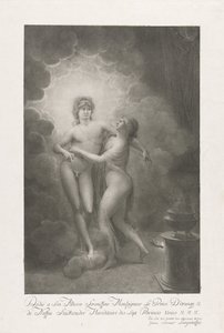 V. Vilmos és Porosz Vilmos házasságának allegóriája, 1767 alkotó: Johann Joseph Friedrich Langenhöffel